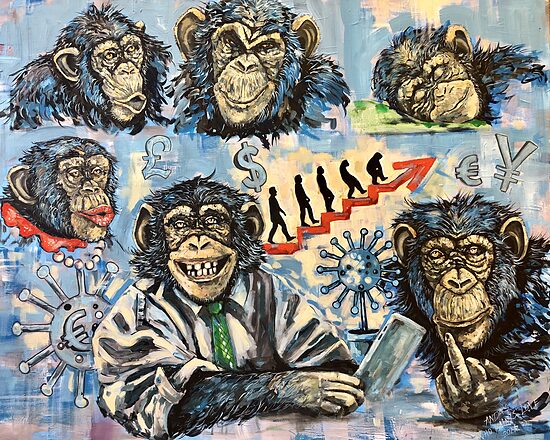 Meeting 101 | Painting | by Anda Bieza