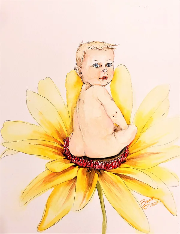 
Found in Flowers I painting I Anda Biezā
&nbsp;32 * 25 cm I watercolor I paper I unframed I 100 €
