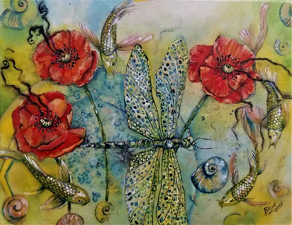 
In Some Fairy Tale I painting I Anda Biezā
&nbsp;25 * 30 cm I mixed media I canvas I 250 €
