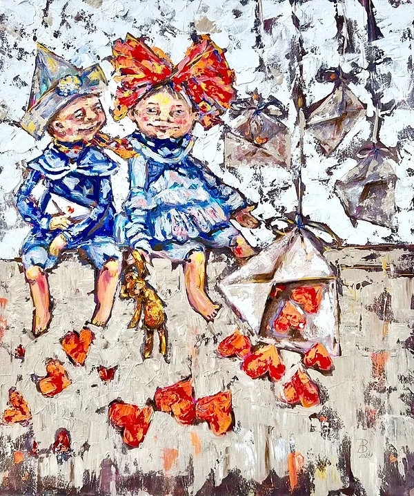 
Love Letters I painting I Anda Biezā
&nbsp;60 * 50 cm I oil I canvas I 450 €
