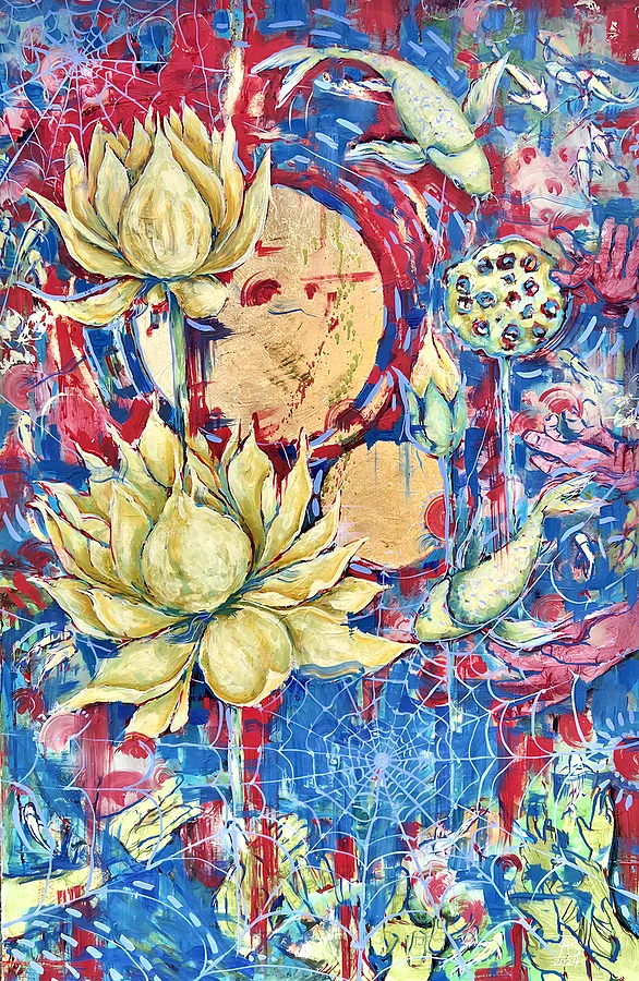 
Between Two Suns I painting I mixed media I Anda Biezā
&nbsp;100 * 80 cm I 1200 €
