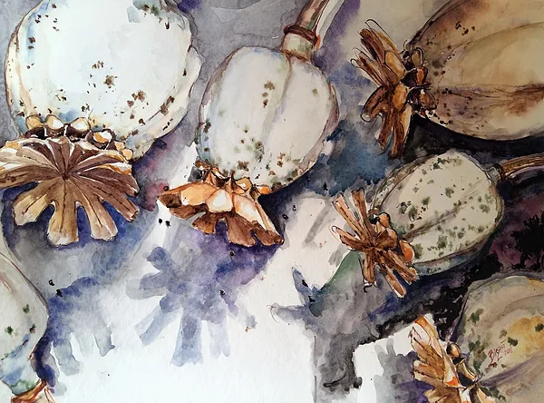 
Summer Ripeness I painting I Anda Biezā
&nbsp;42 * 52 cm I watercolor I paper I 150 €
